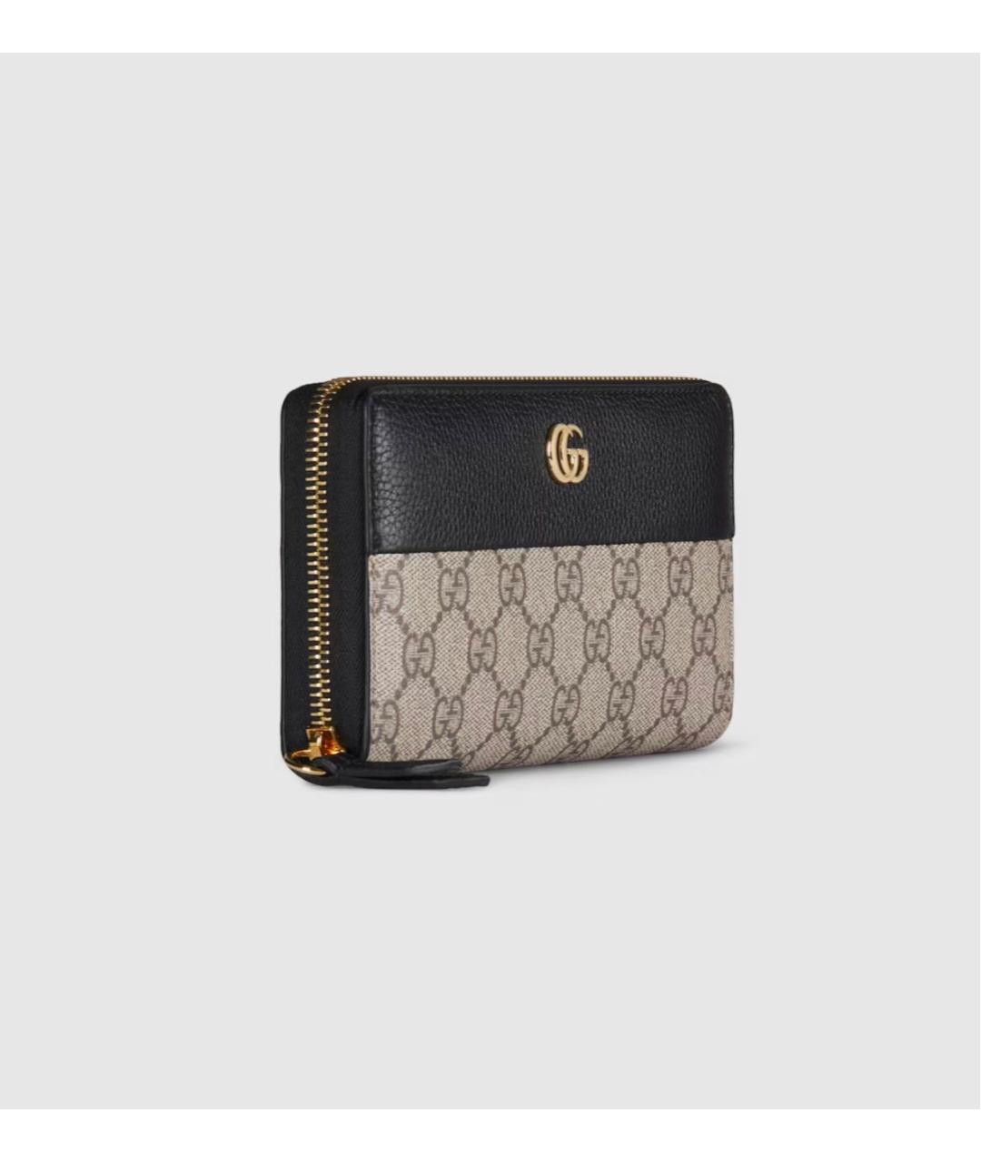 GUCCI Черный кожаный кошелек, фото 3