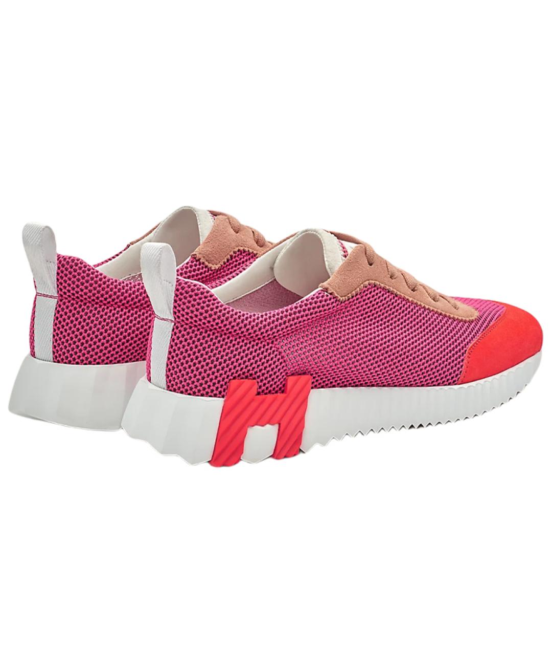 HERMES Красные кроссовки, фото 5