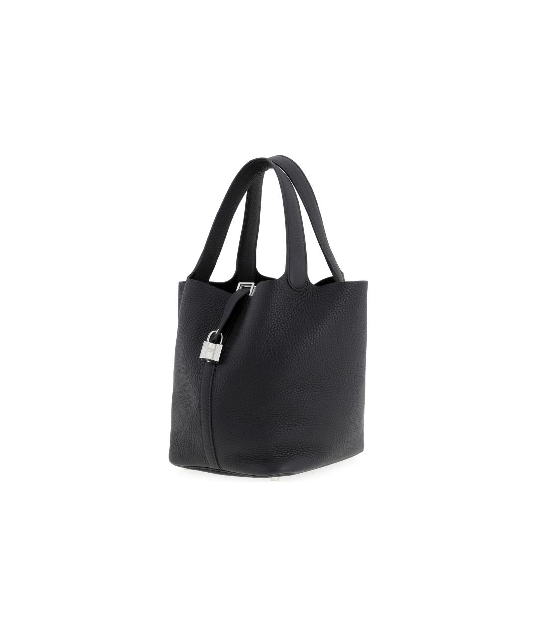 HERMES Темно-синяя кожаная сумка через плечо, фото 2