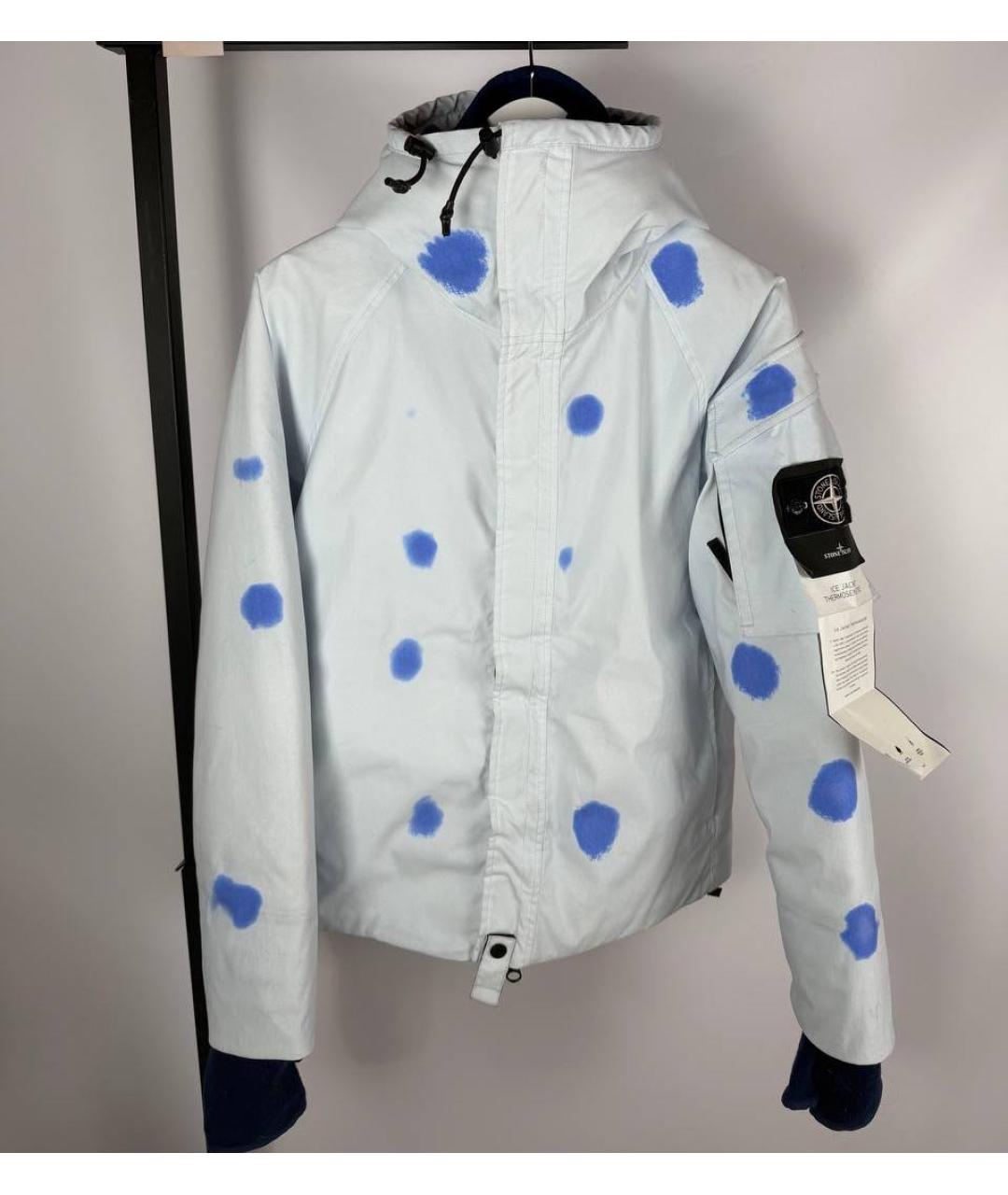 STONE ISLAND Белая куртка, фото 3