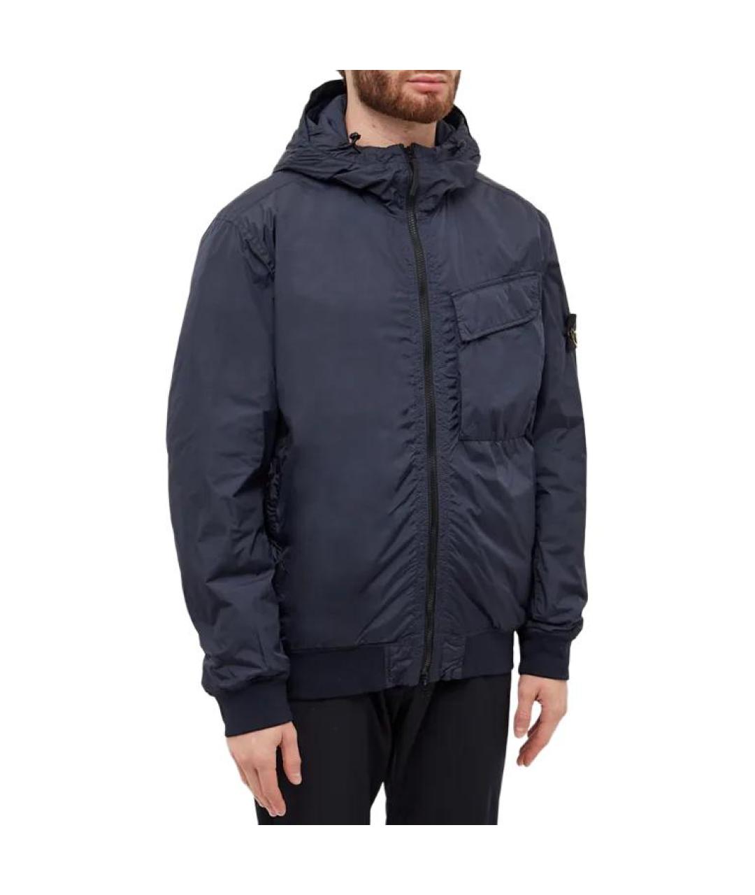 STONE ISLAND Синяя куртка, фото 3