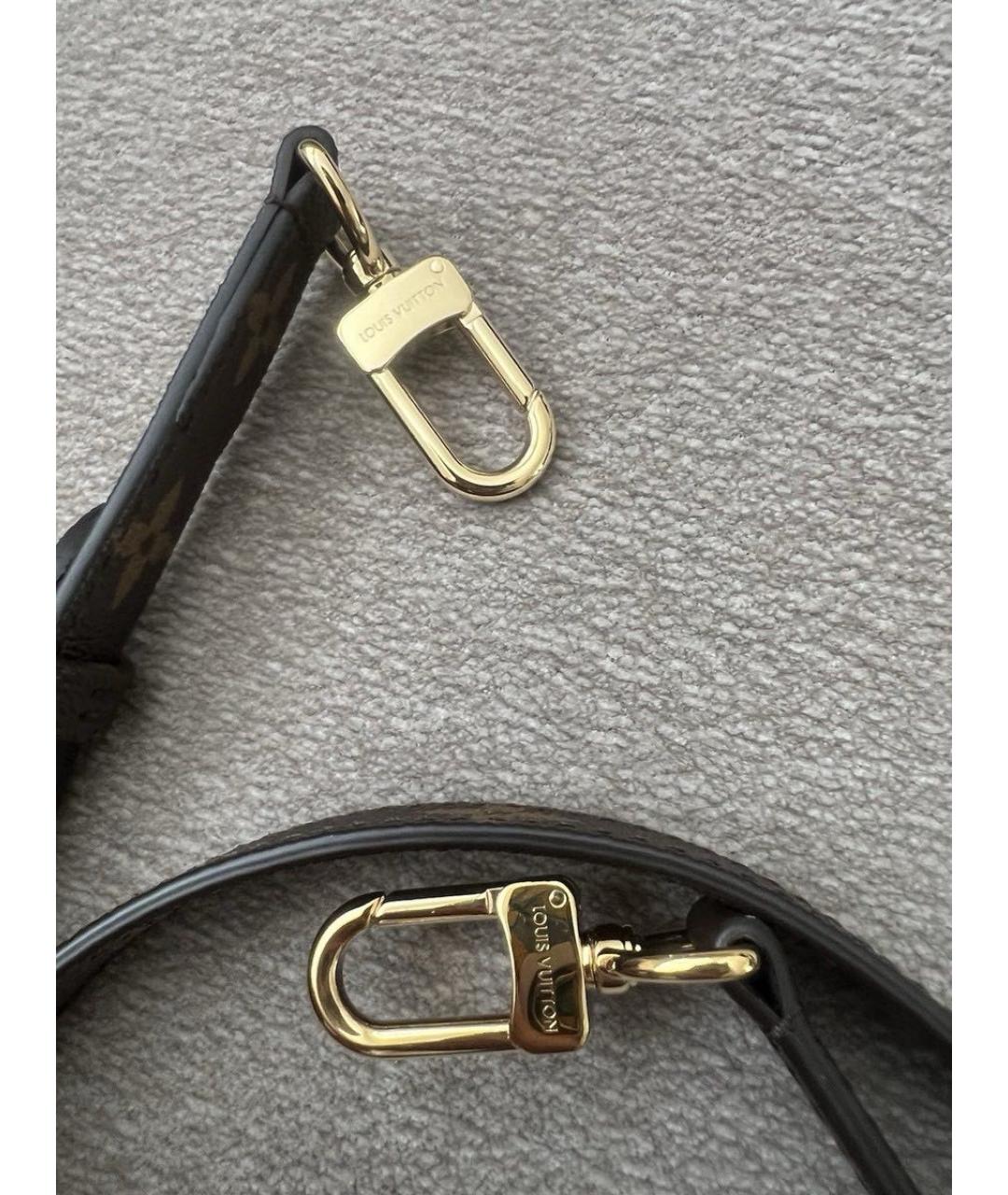 LOUIS VUITTON Коричневая сумка через плечо, фото 5