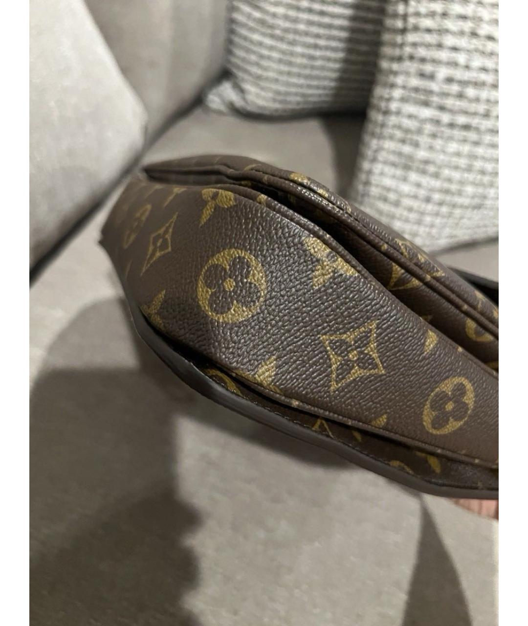 LOUIS VUITTON Коричневая сумка через плечо, фото 6