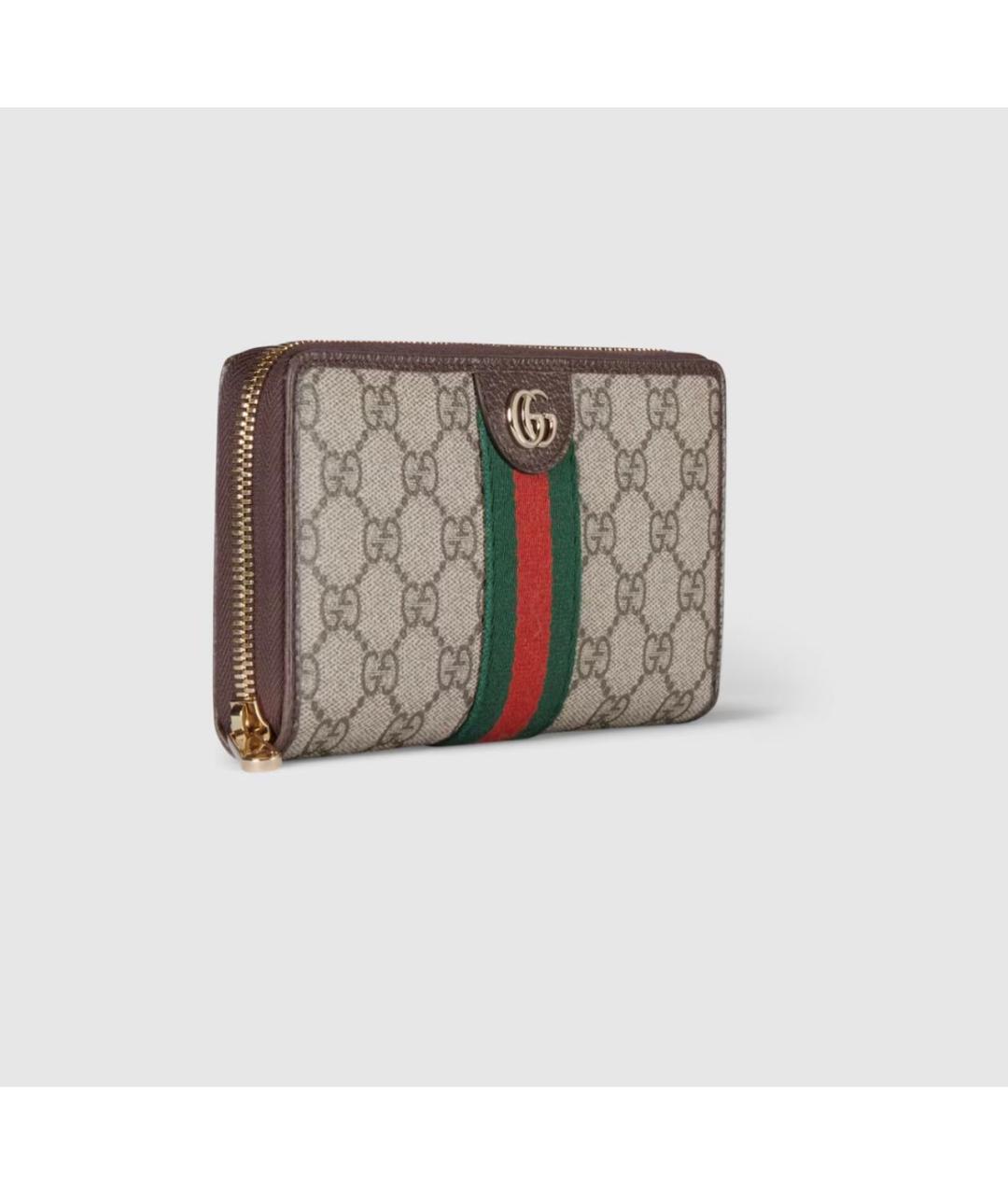 GUCCI Бежевый кошелек, фото 3