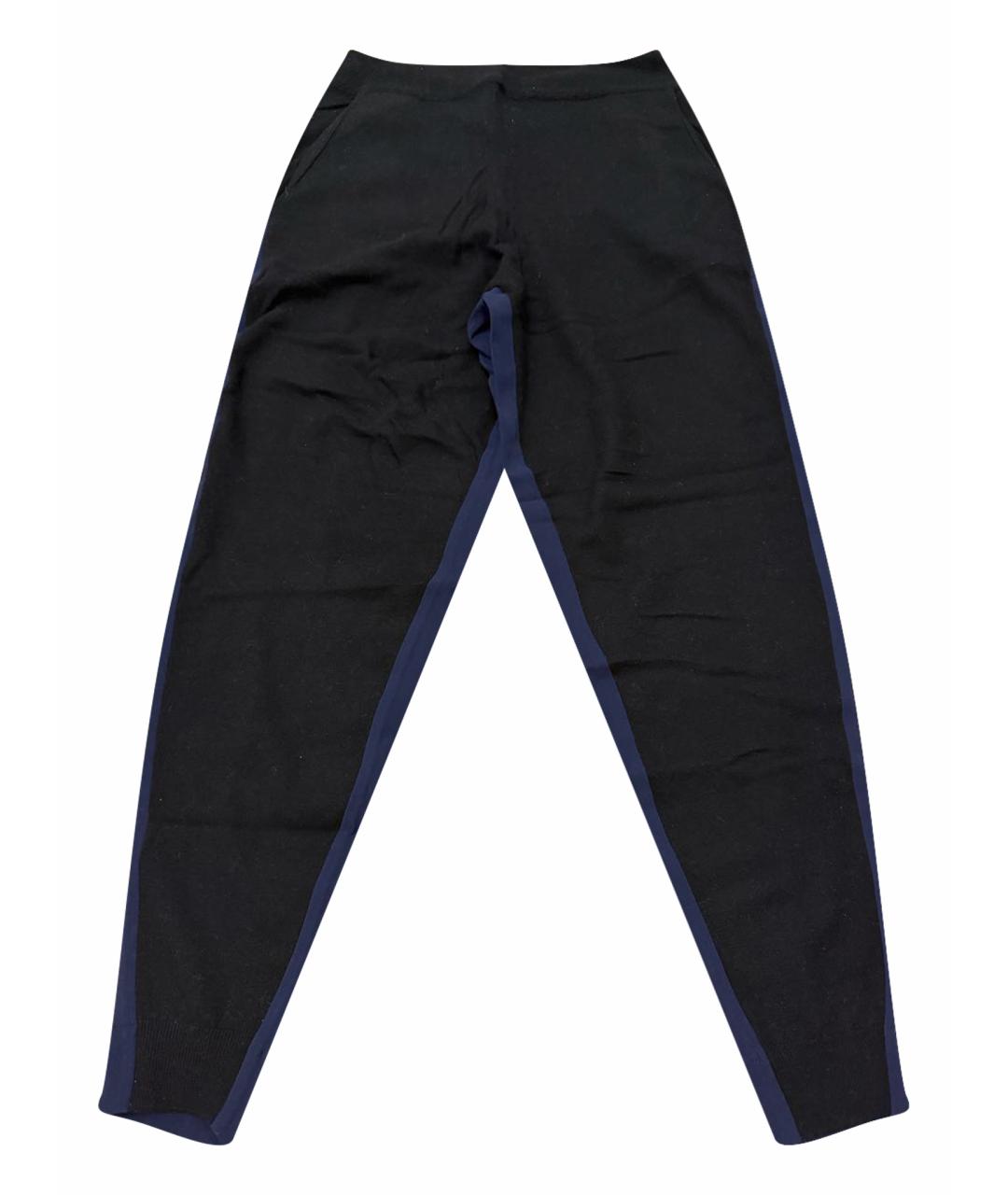 PRADA Темно-синие шерстяные спортивные брюки и шорты, фото 1