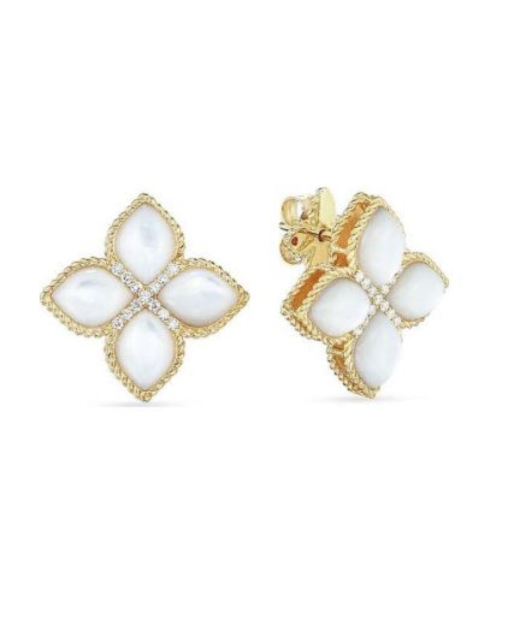 ROBERTO COIN Золотые серьги из желтого золота, фото 3