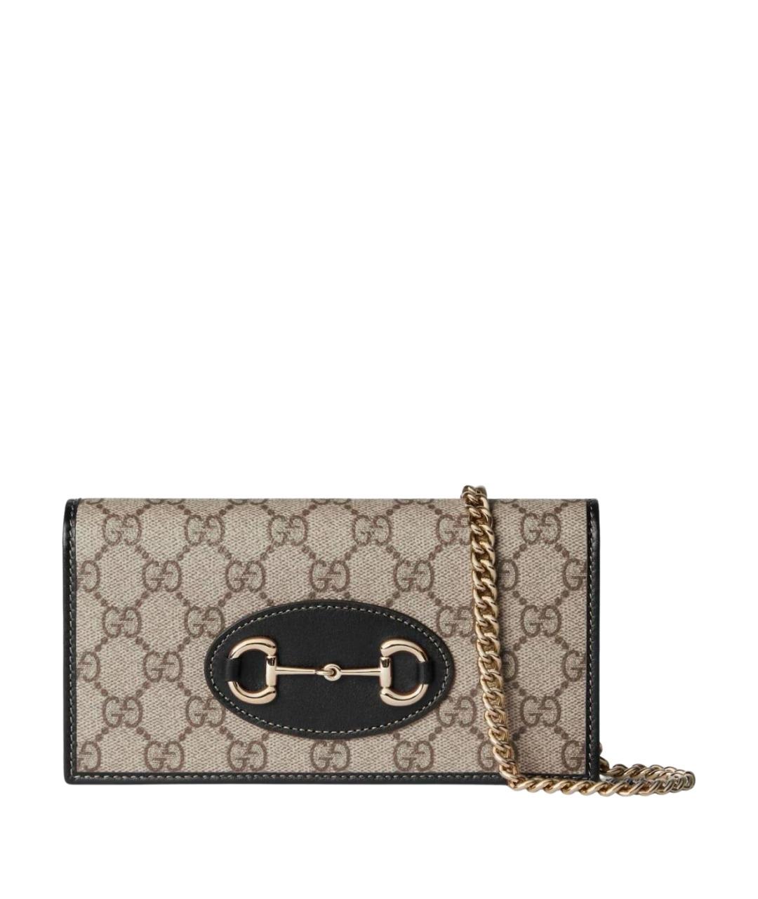 GUCCI Бежевый кошелек, фото 1