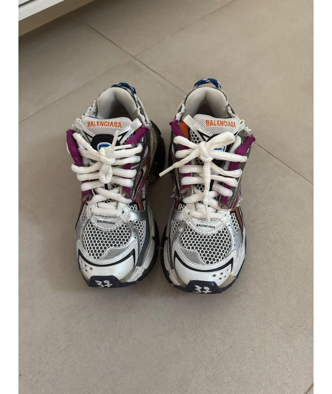 BALENCIAGA Мульти текстильные кроссовки, фото 2