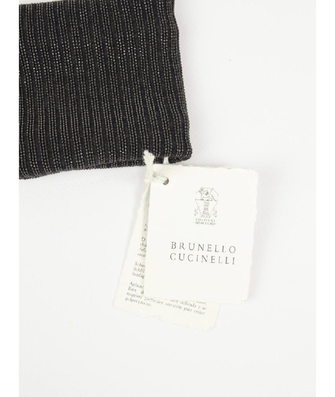 BRUNELLO CUCINELLI Серебряные митенки, фото 2
