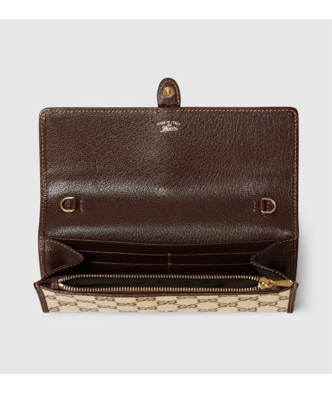 GUCCI Бежевый кошелек, фото 6