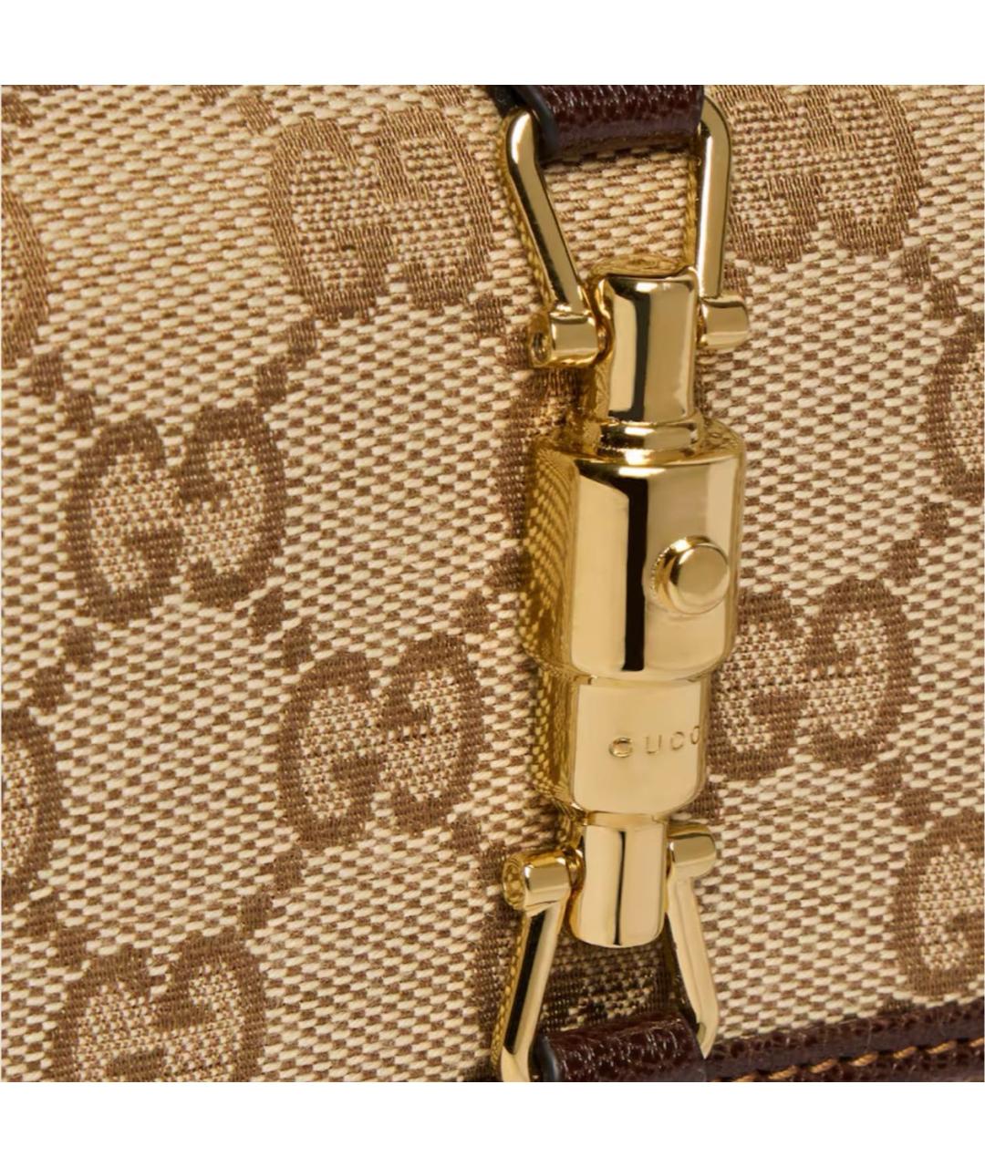 GUCCI Бежевый кошелек, фото 4