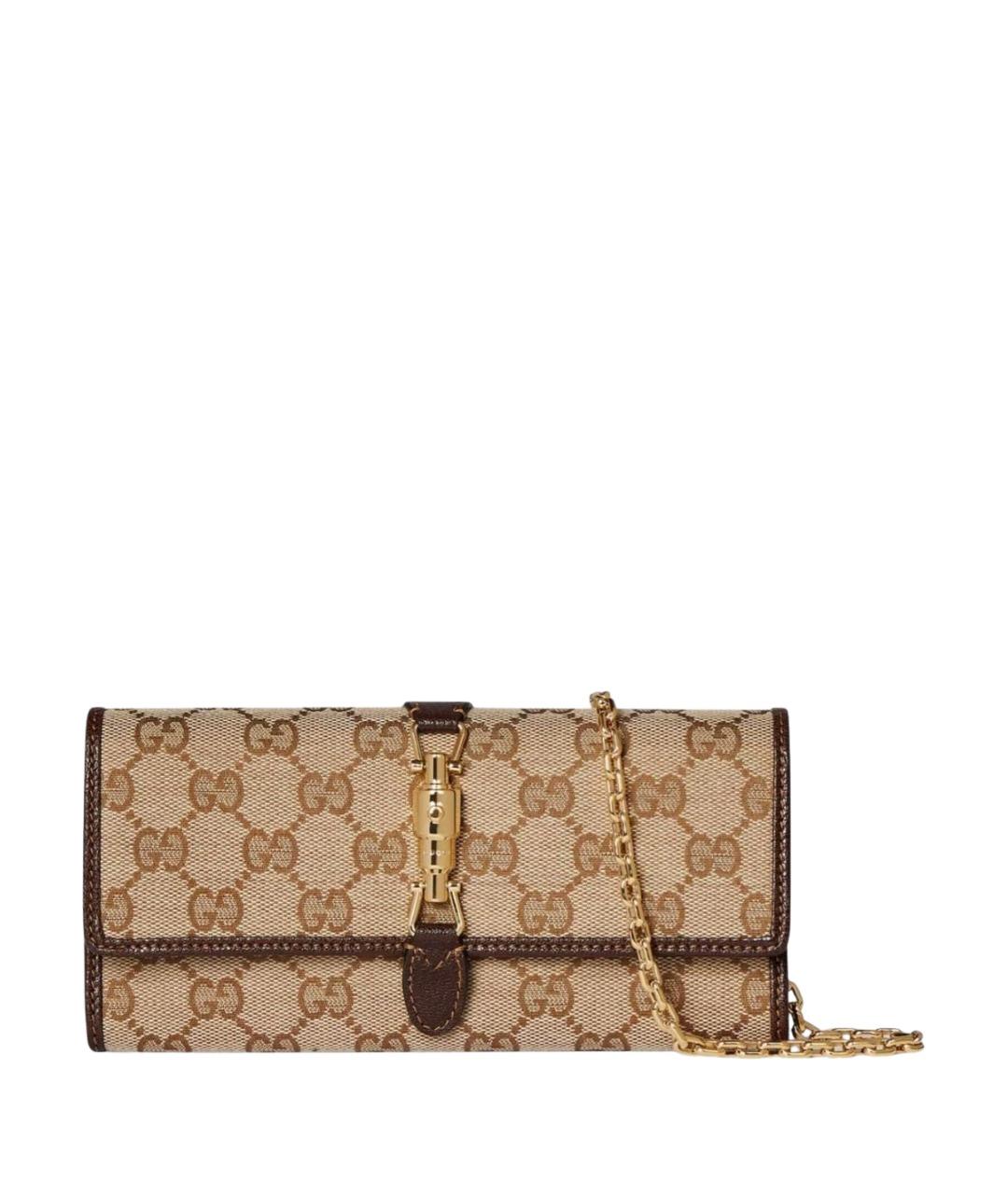 GUCCI Бежевый кошелек, фото 1