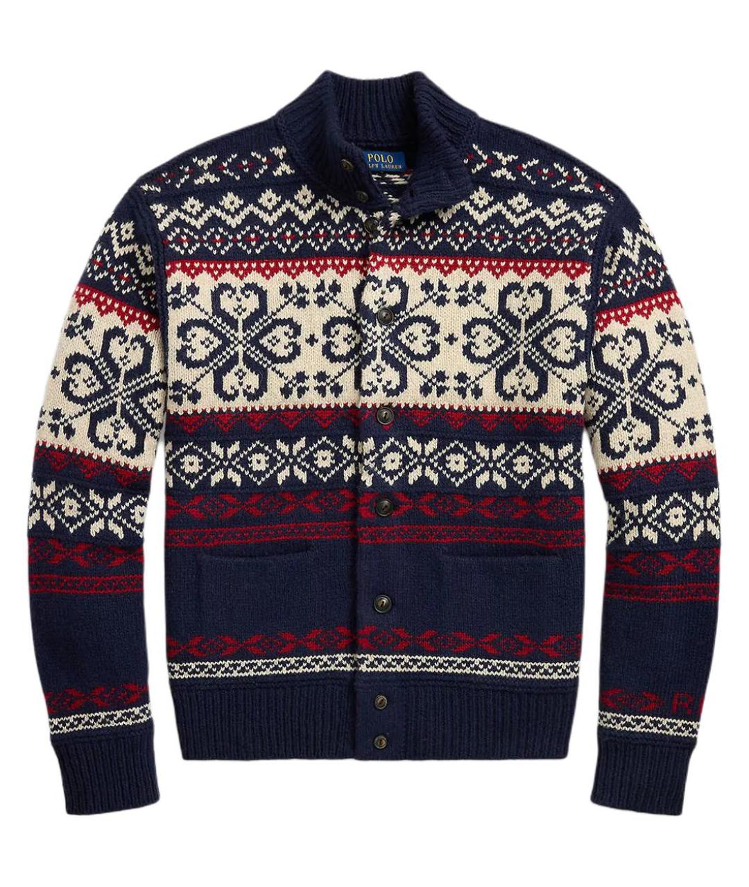 POLO RALPH LAUREN Синий джемпер / свитер, фото 1