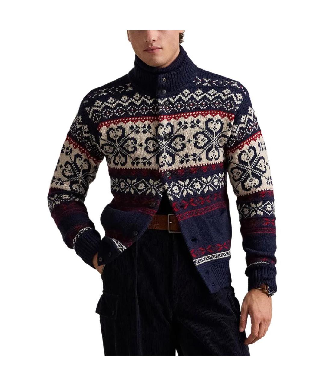 POLO RALPH LAUREN Синий джемпер / свитер, фото 3