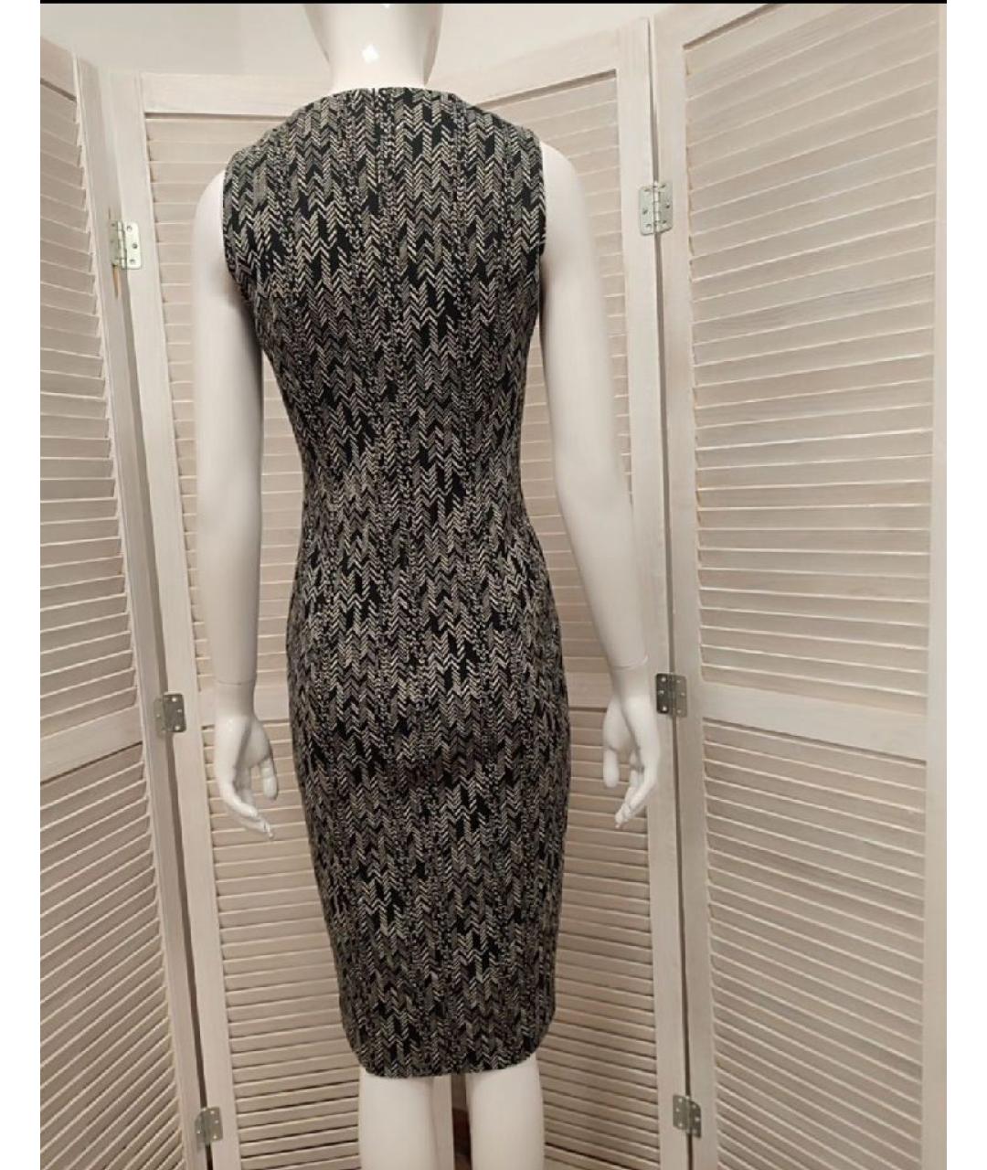 TRUSSARDI JEANS Серое повседневное платье, фото 2