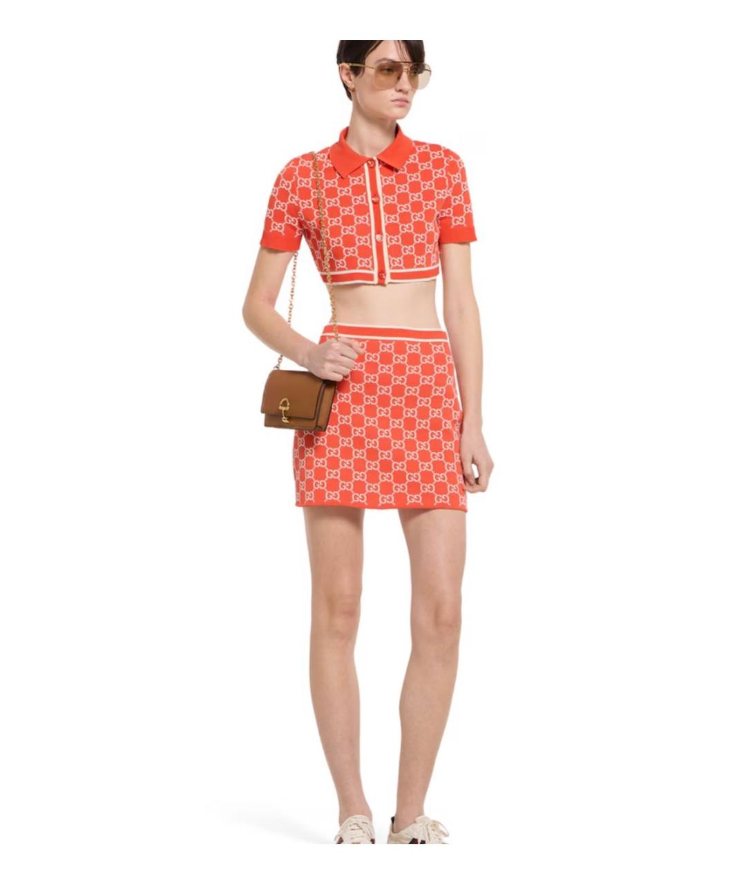 GUCCI Коричневый кожаный кошелек, фото 3