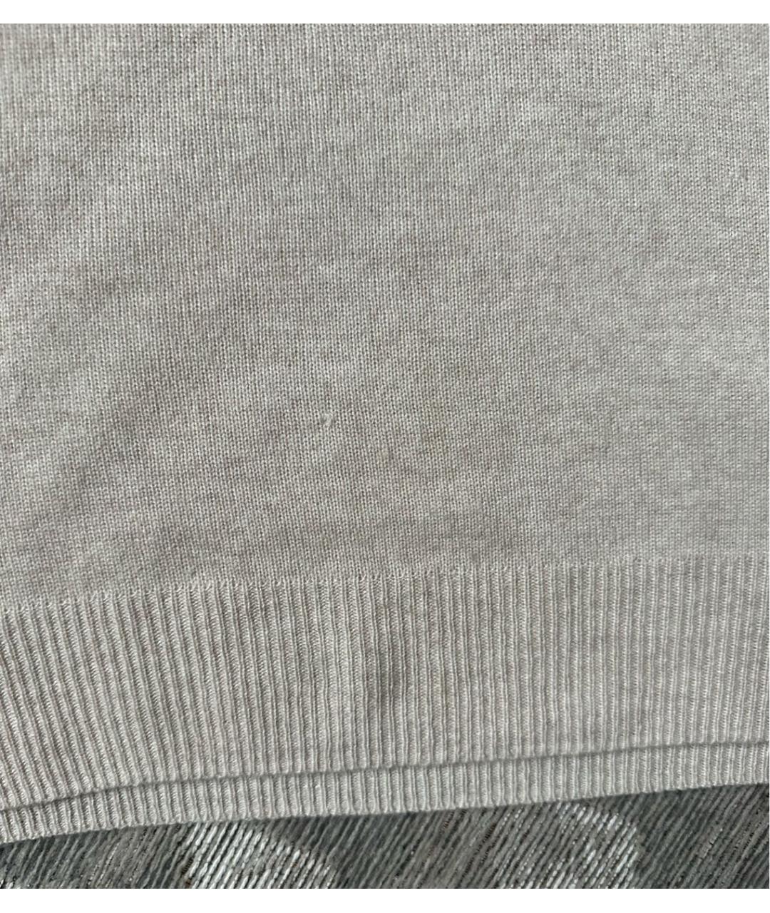 LORO PIANA Бежевый кашемировый джемпер / свитер, фото 7