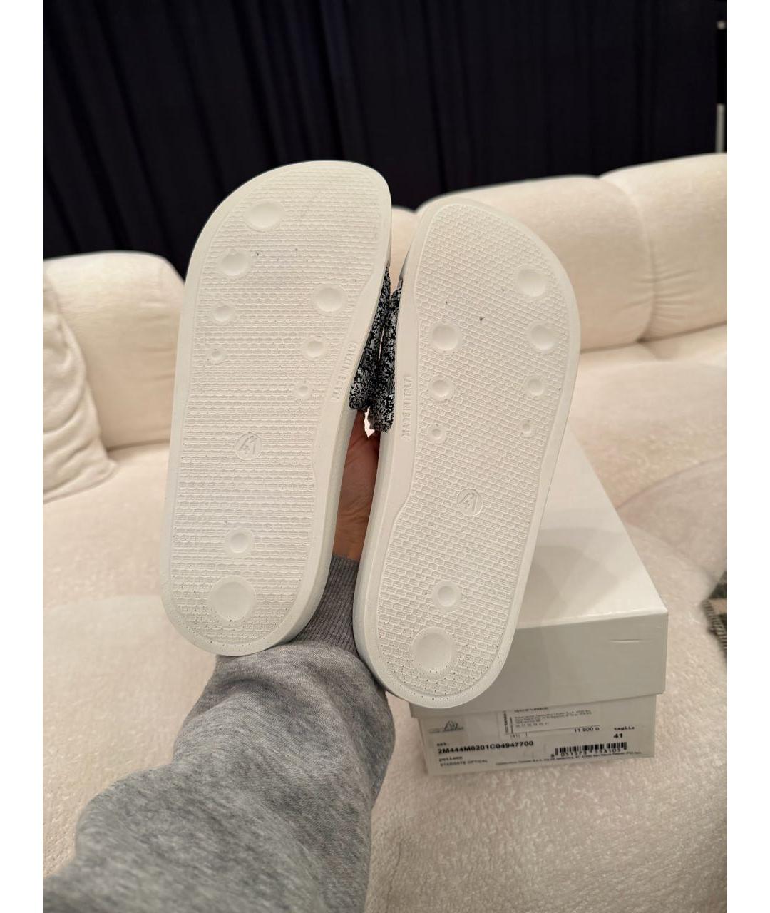 CASADEI Белые шлепанцы, фото 6