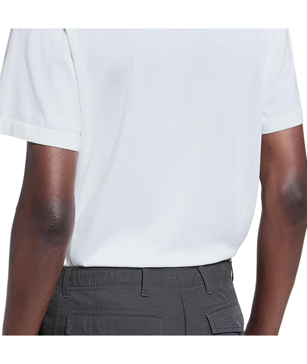 LOUIS VUITTON Белая хлопковая футболка, фото 2