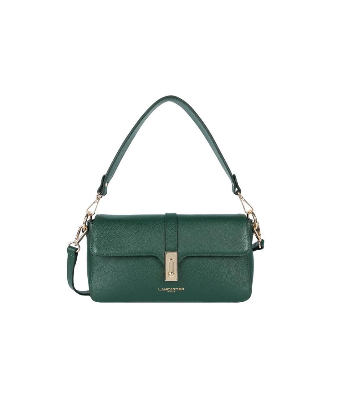LANCASTER Зеленая сумка с короткими ручками, фото 5