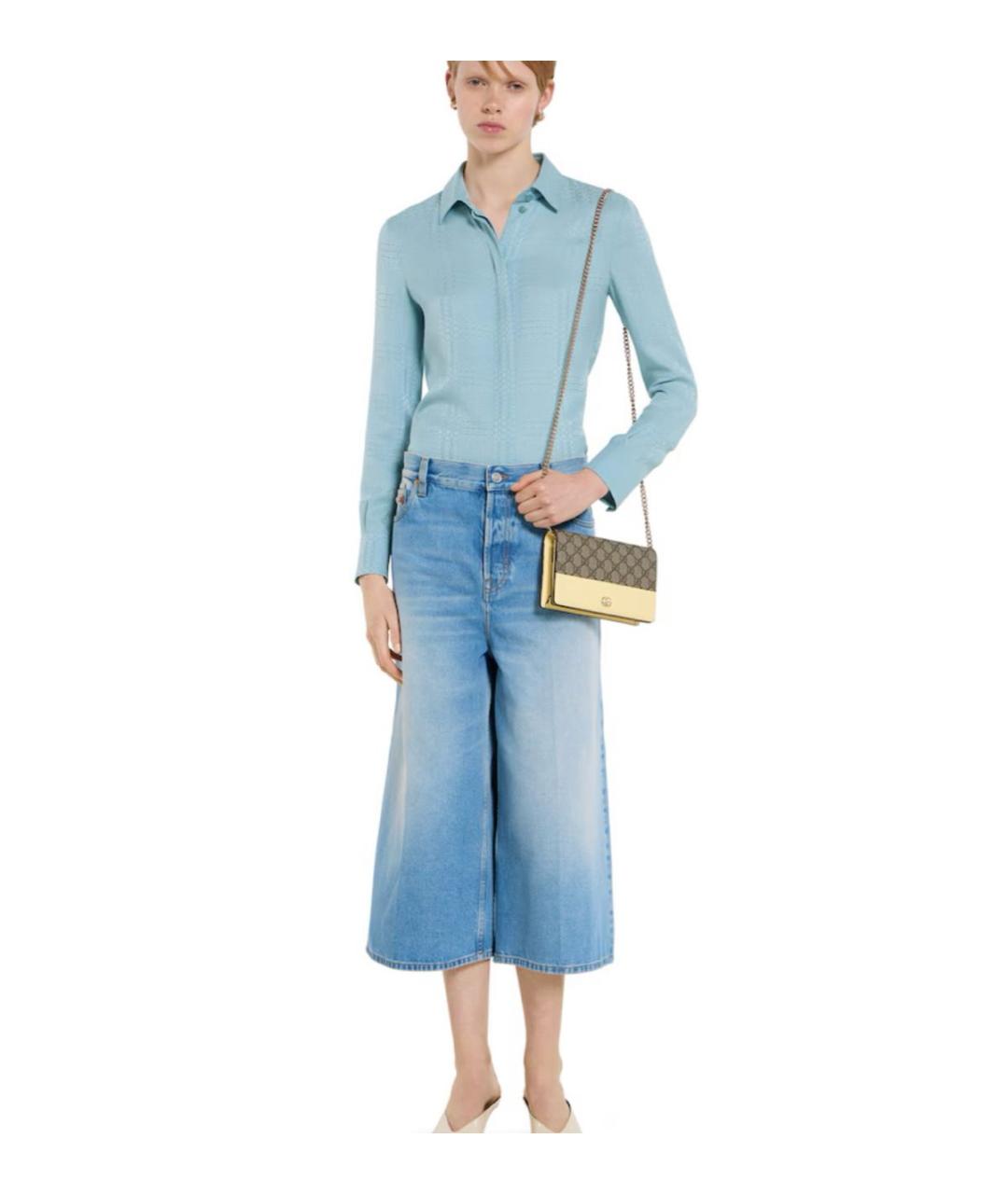 GUCCI Желтый кошелек, фото 3