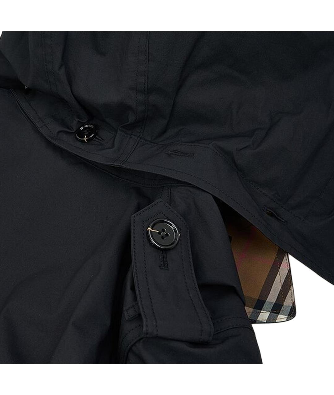 BURBERRY Черный тренч/плащ, фото 4