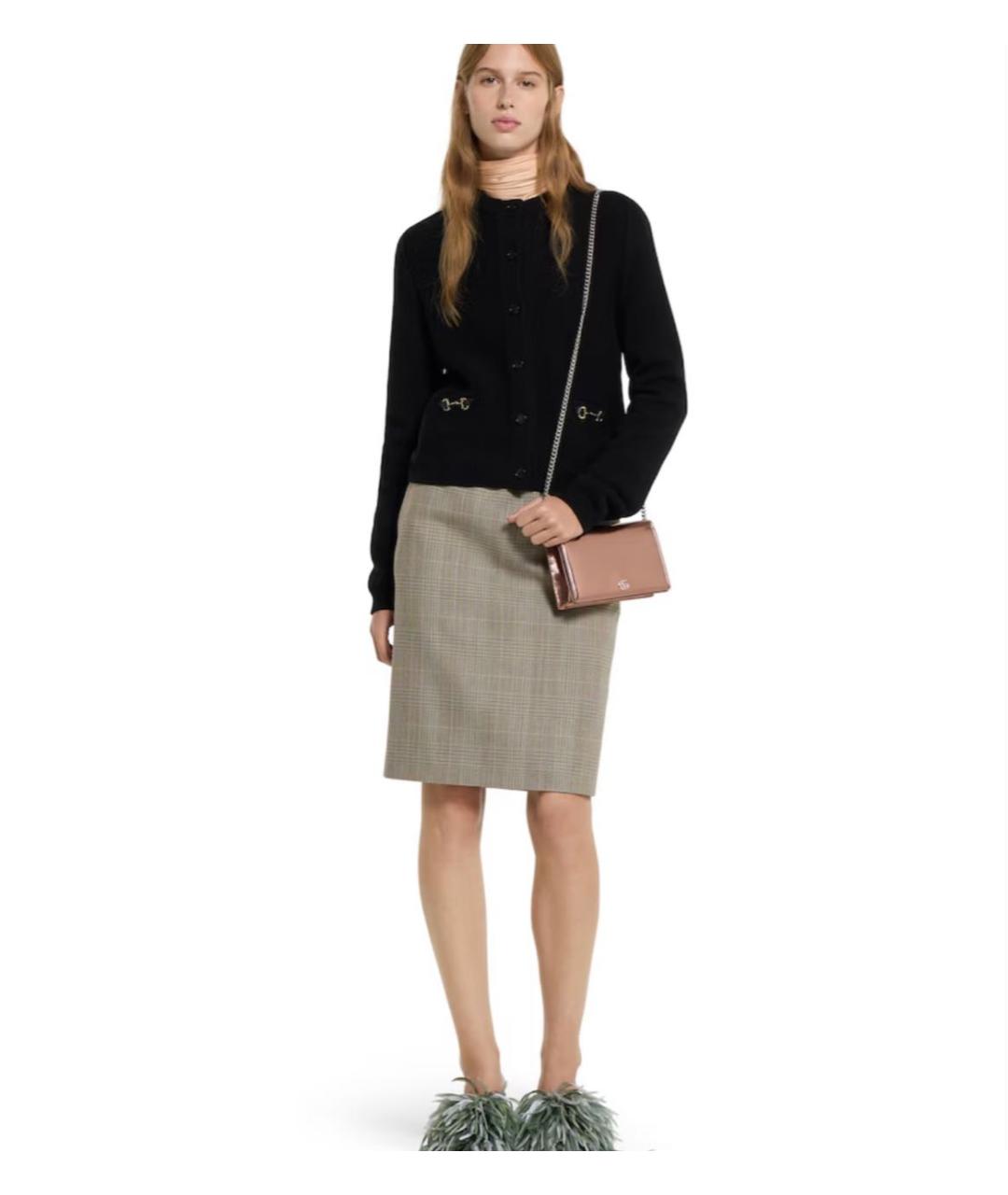 GUCCI Золотой кожаный кошелек, фото 3