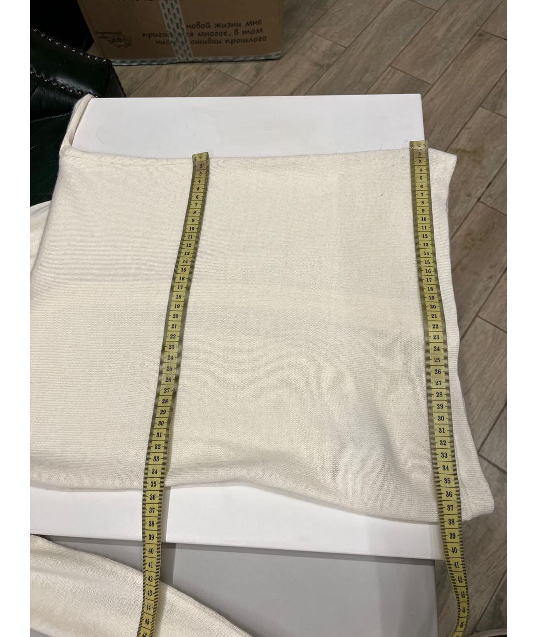 DOLCE&GABBANA Белый шерстяной кардиган, фото 8