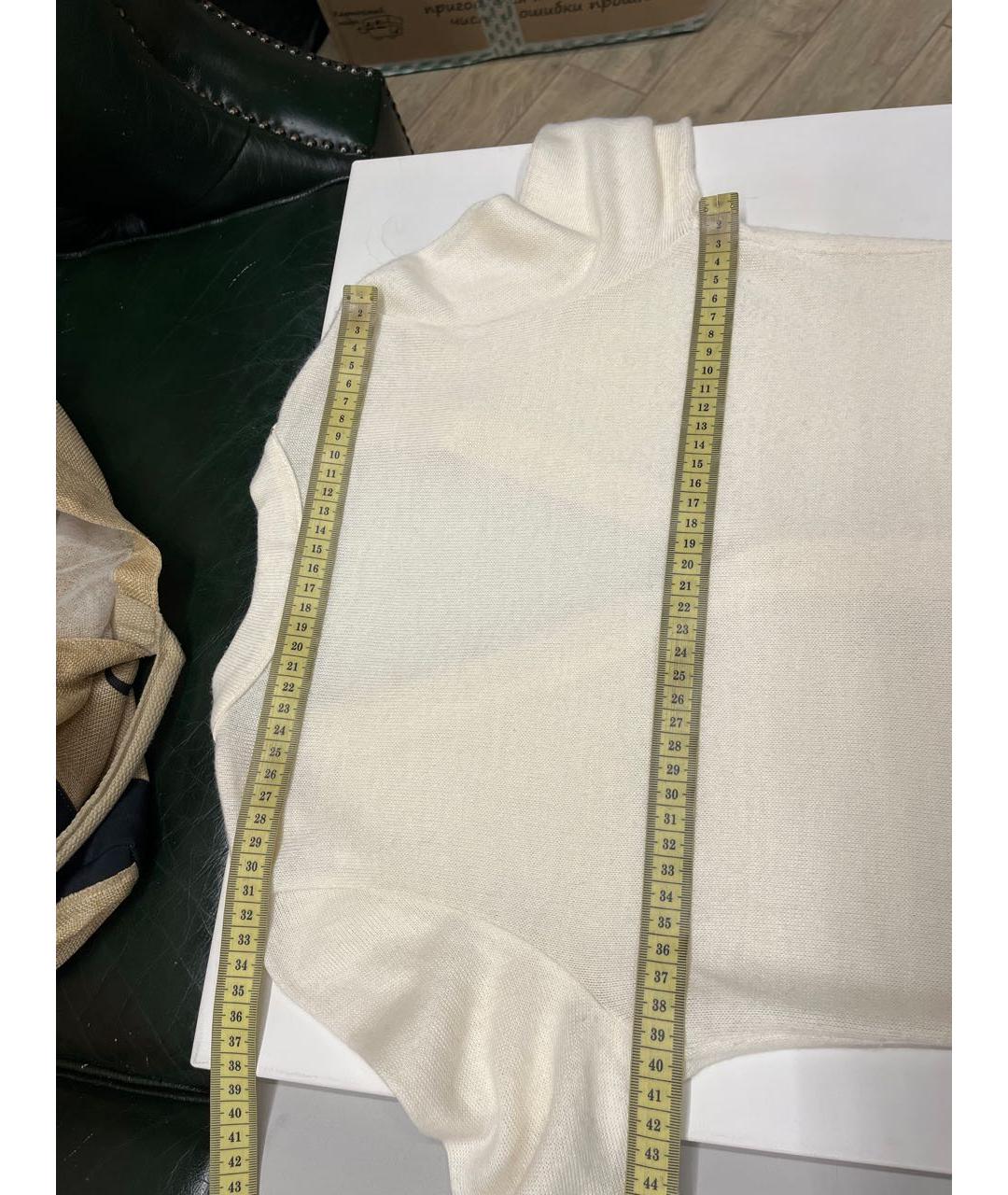 DOLCE&GABBANA Белый шерстяной кардиган, фото 7