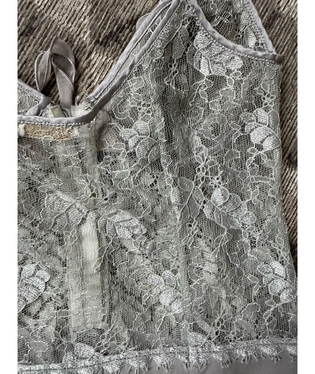 LA PERLA Серая пижамы и сорочки, фото 5