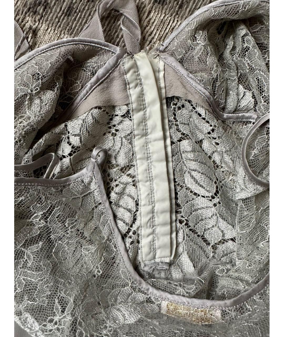 LA PERLA Серая пижамы и сорочки, фото 6