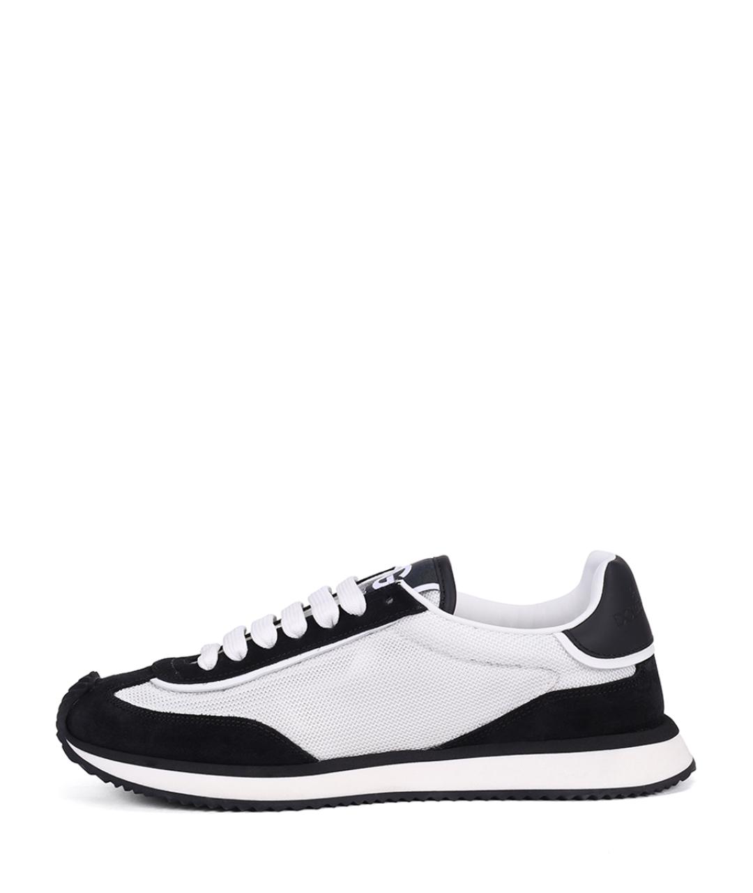 DOLCE&GABBANA Мульти замшевые кроссовки, фото 3