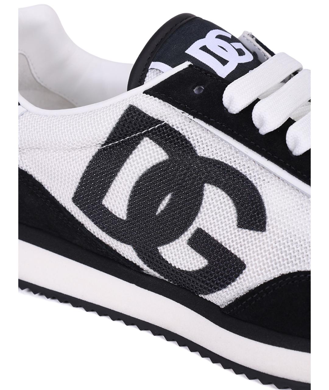 DOLCE&GABBANA Мульти замшевые кроссовки, фото 5