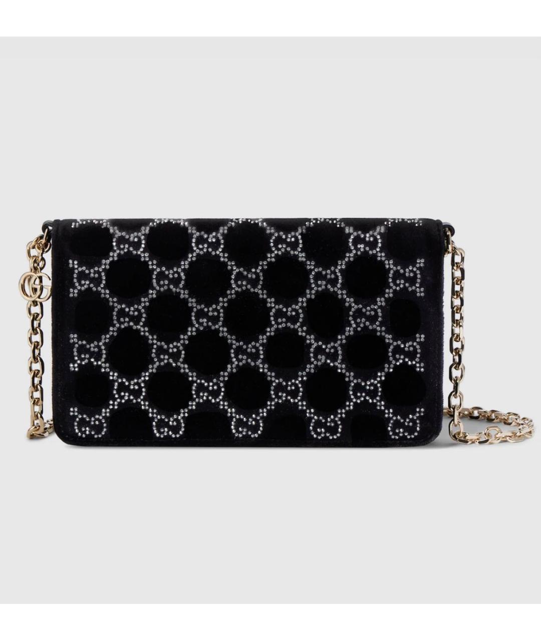 GUCCI Черный кошелек, фото 8