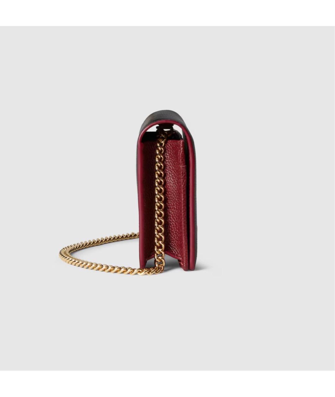 GUCCI Черный кожаный кошелек, фото 6