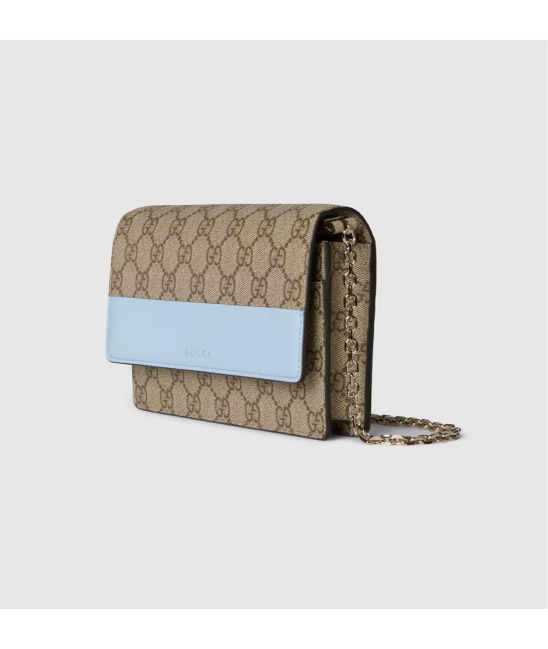 GUCCI Голубой кошелек, фото 2
