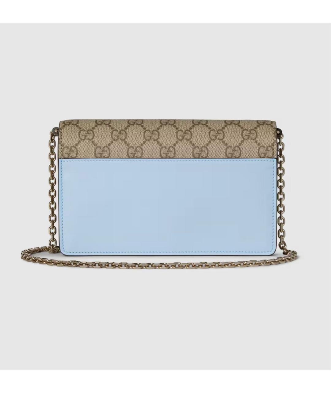 GUCCI Голубой кошелек, фото 5