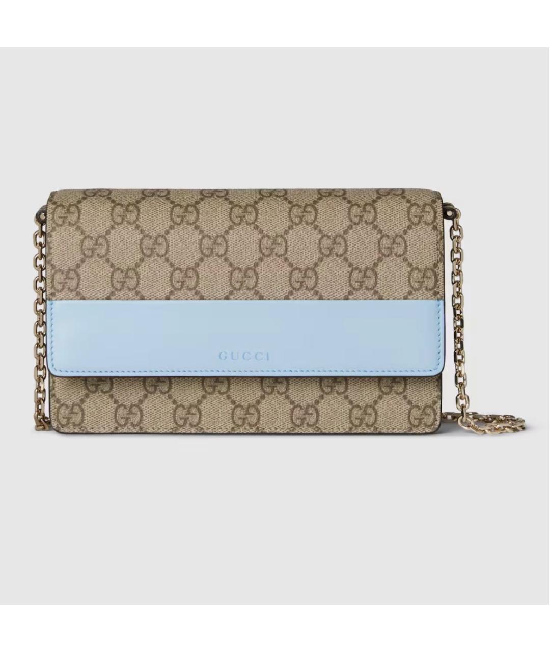 GUCCI Голубой кошелек, фото 9