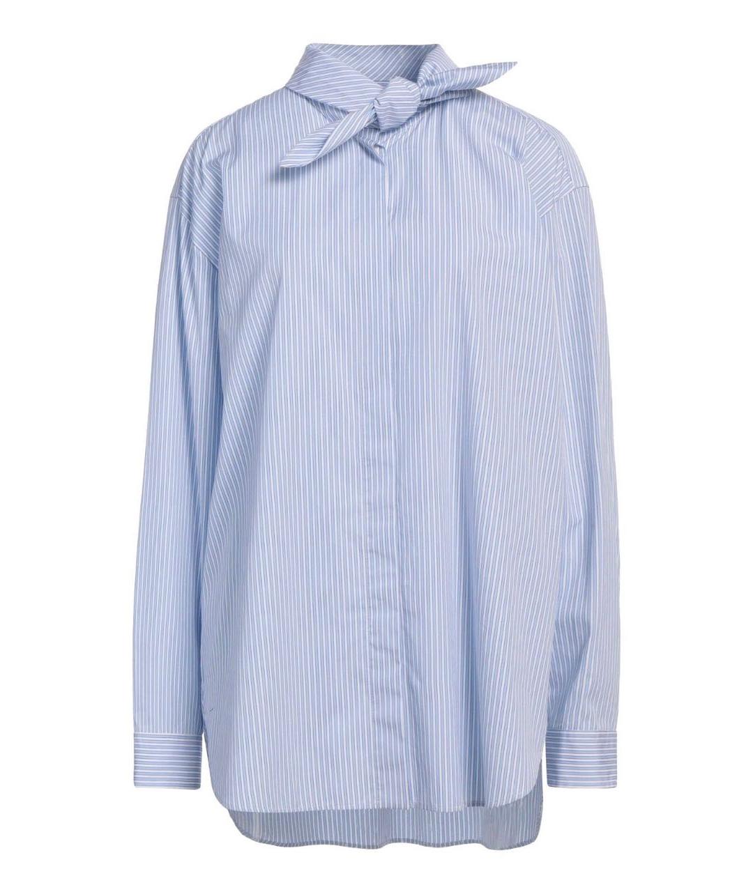 TOD'S Голубая хлопковая рубашка, фото 1