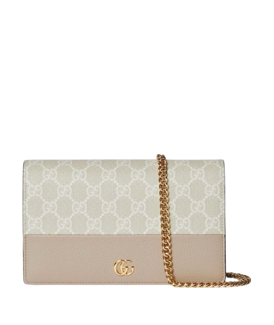 GUCCI Бежевый кошелек, фото 1