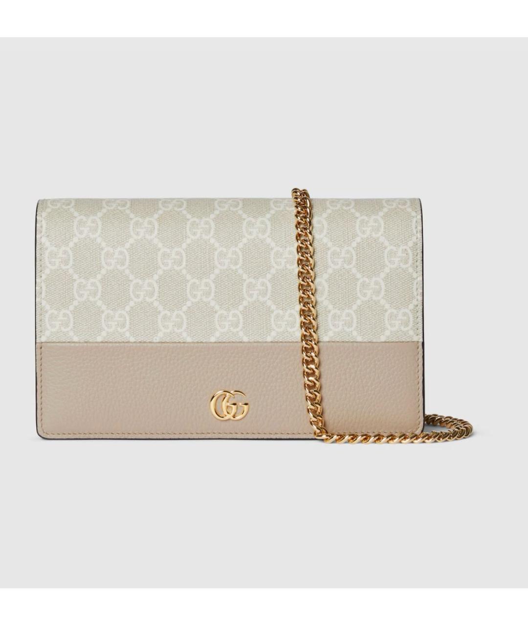 GUCCI Бежевый кошелек, фото 8