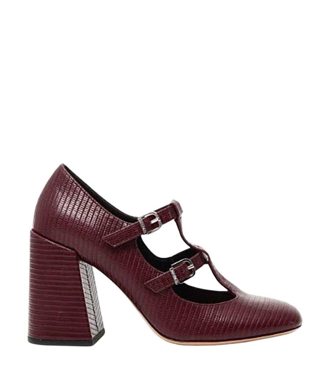 MAX&CO Бордовые туфли, фото 1