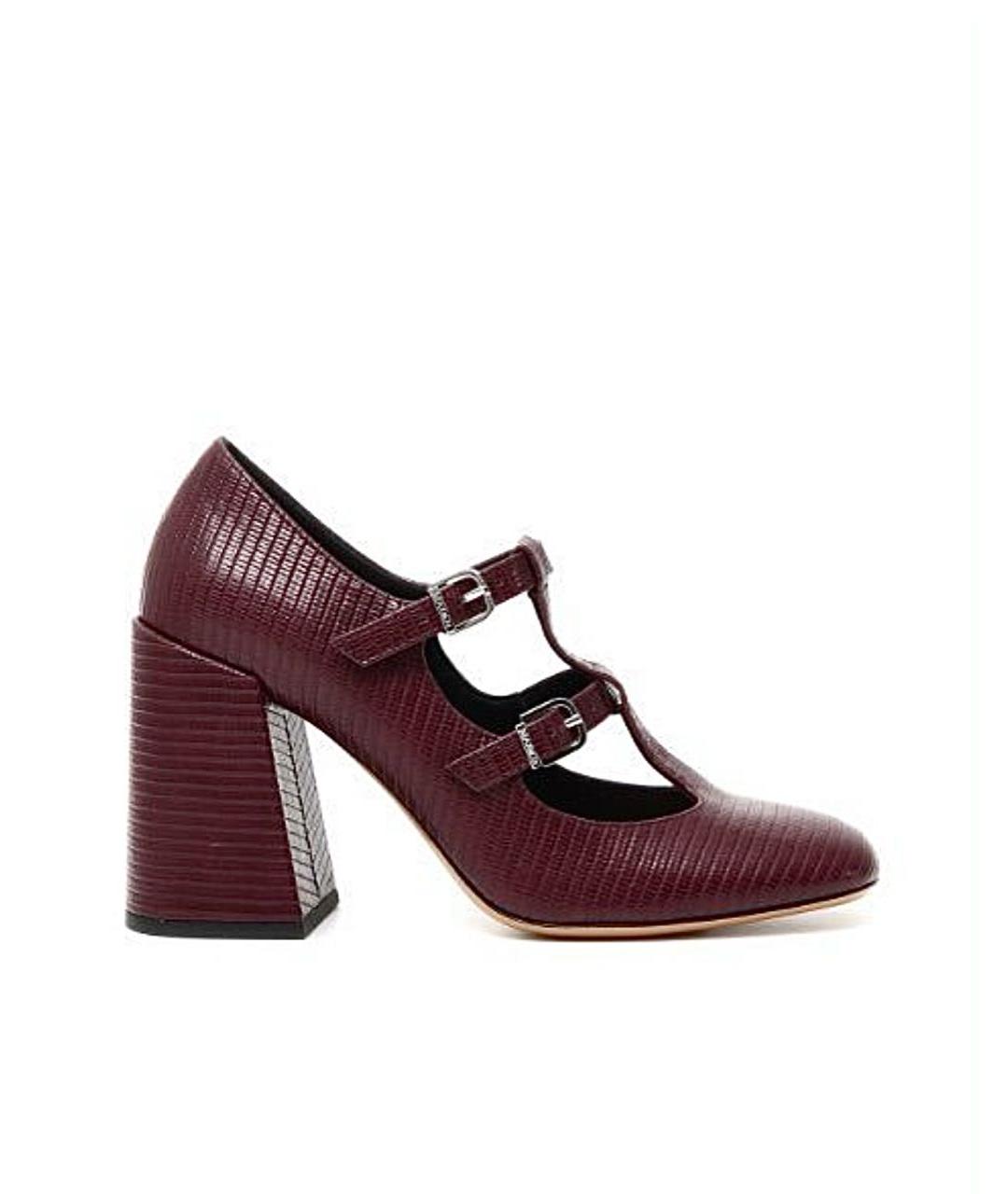 MAX&CO Бордовые туфли, фото 9