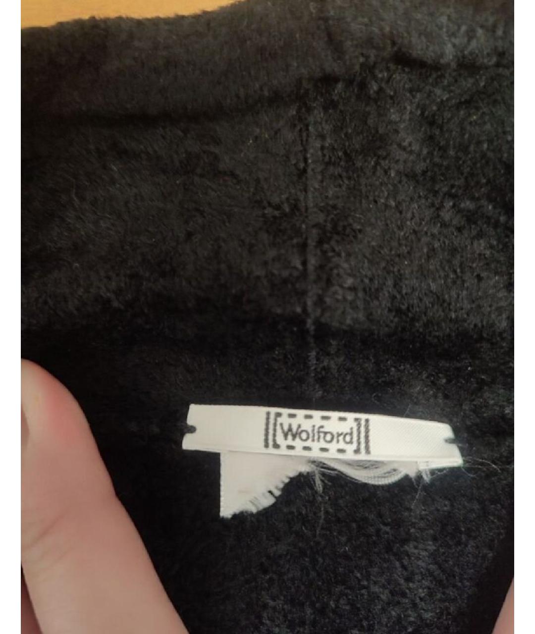 WOLFORD Черный кардиган, фото 3