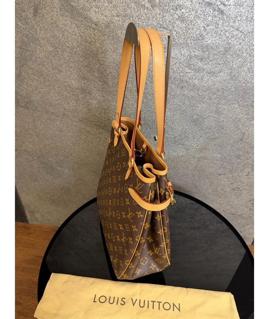 LOUIS VUITTON Коричневая сумка тоут, фото 2