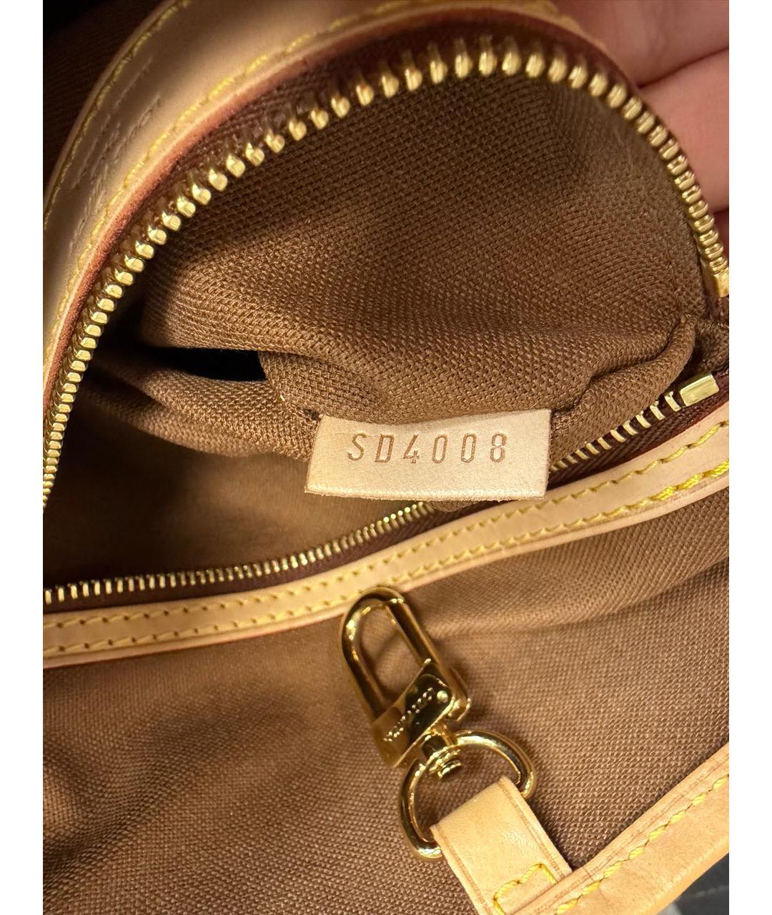 LOUIS VUITTON Коричневая сумка тоут, фото 7