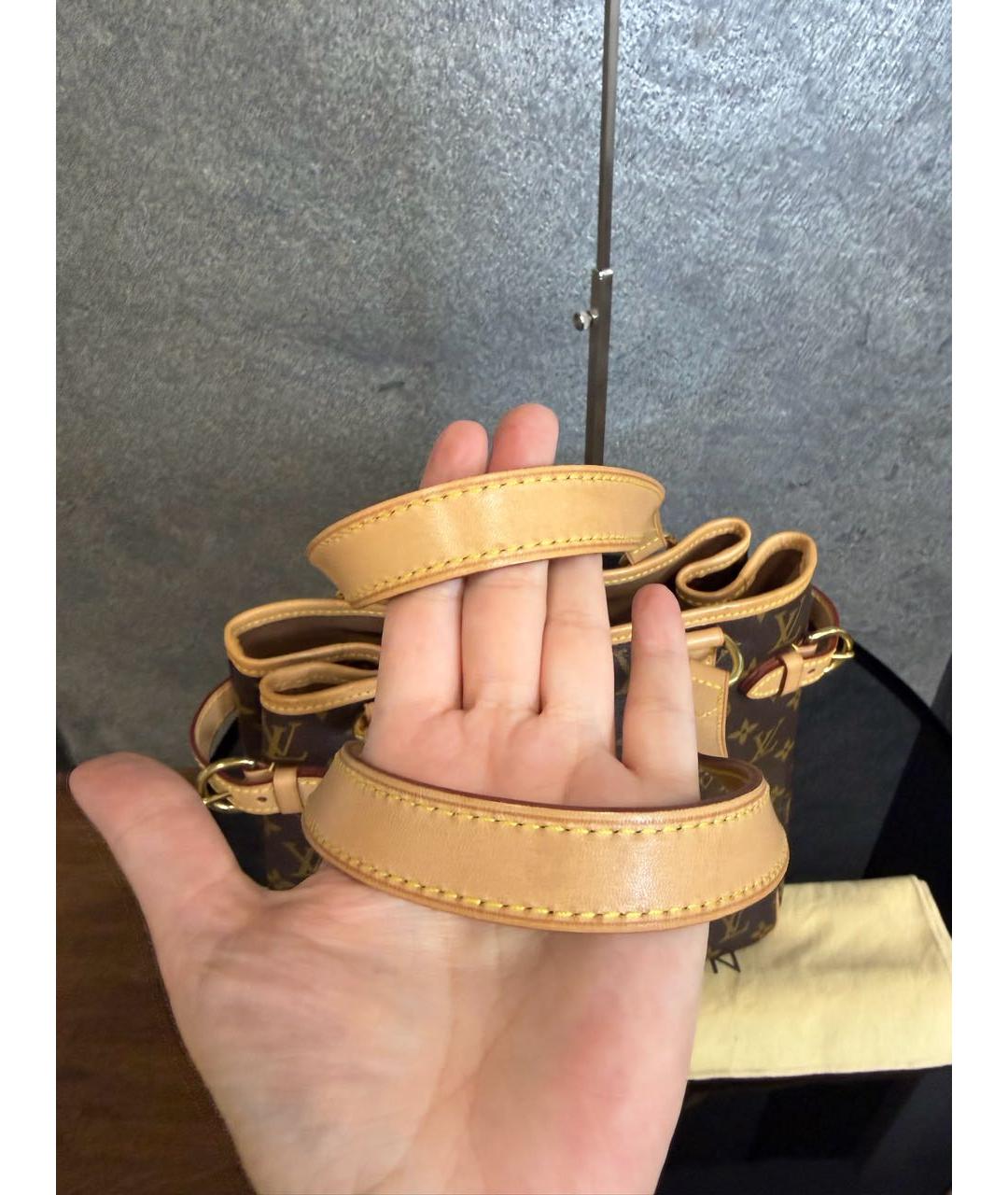 LOUIS VUITTON Коричневая сумка тоут, фото 8