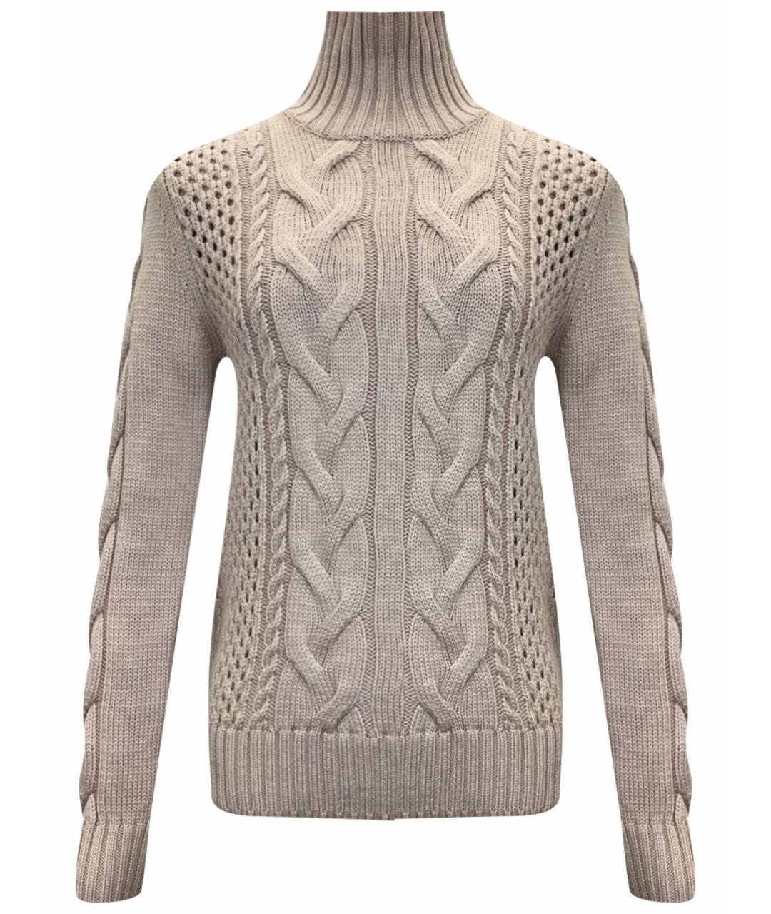 PIERRE BALMAIN Розовый шерстяной джемпер / свитер, фото 1