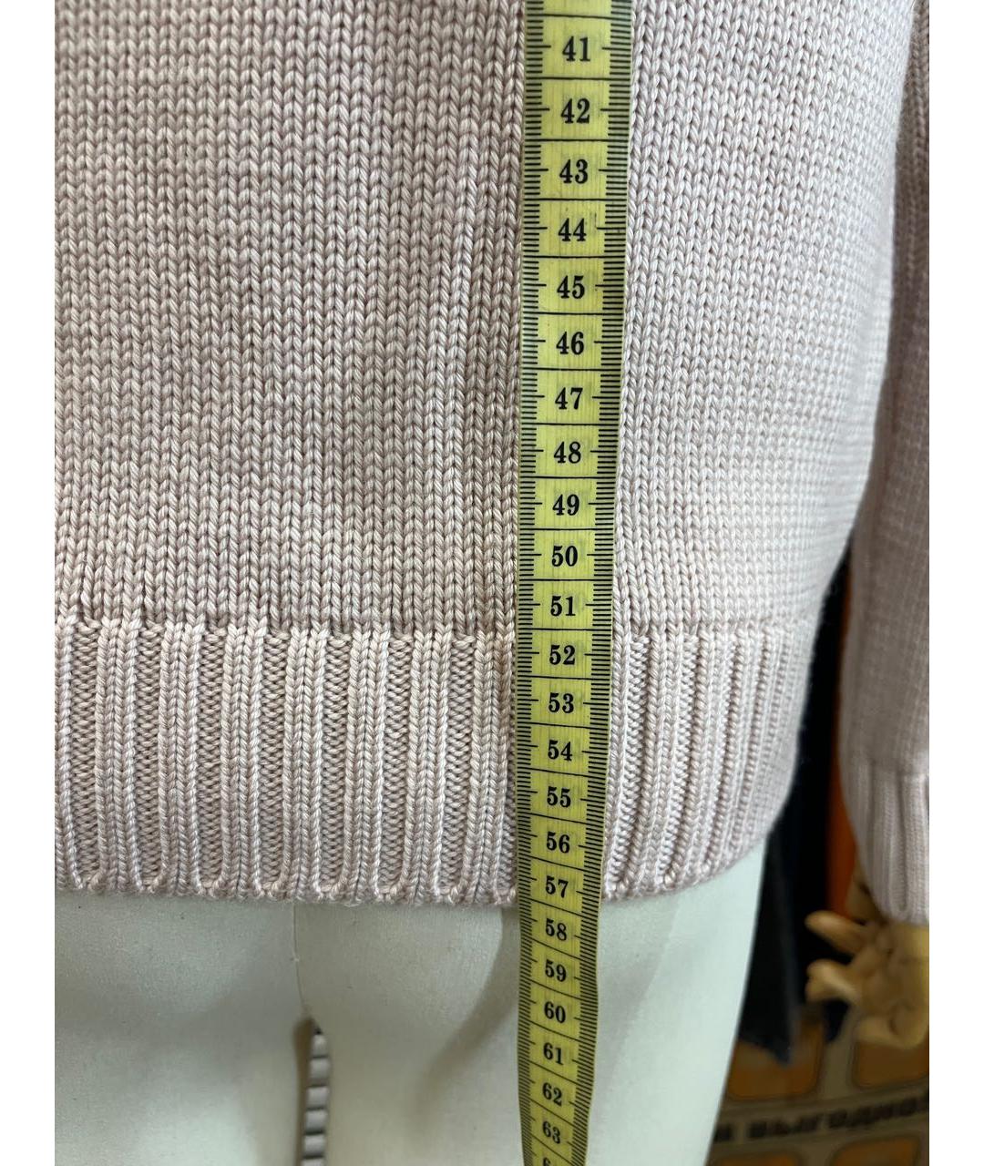 PIERRE BALMAIN Розовый шерстяной джемпер / свитер, фото 6