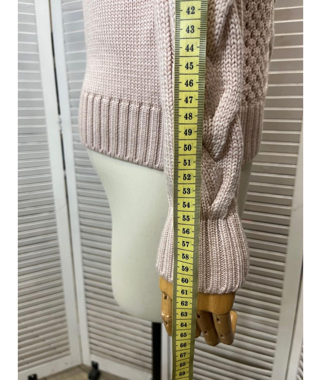 PIERRE BALMAIN Розовый шерстяной джемпер / свитер, фото 5